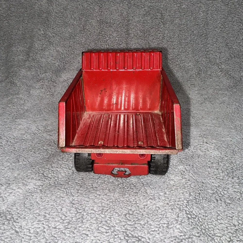 Vintage 1960's Buddy L Red Pressed Steel‎ Dump Truck